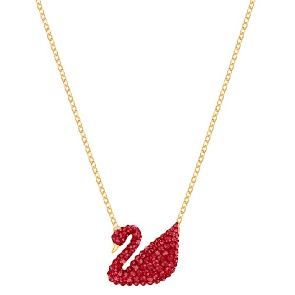Swarovski Iconic Red Swan Pendant